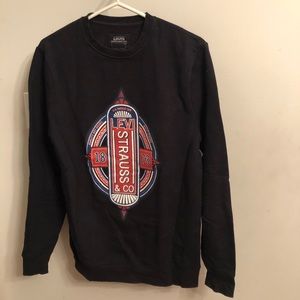 Levi’s Strauss & Co black crewneck Sweater